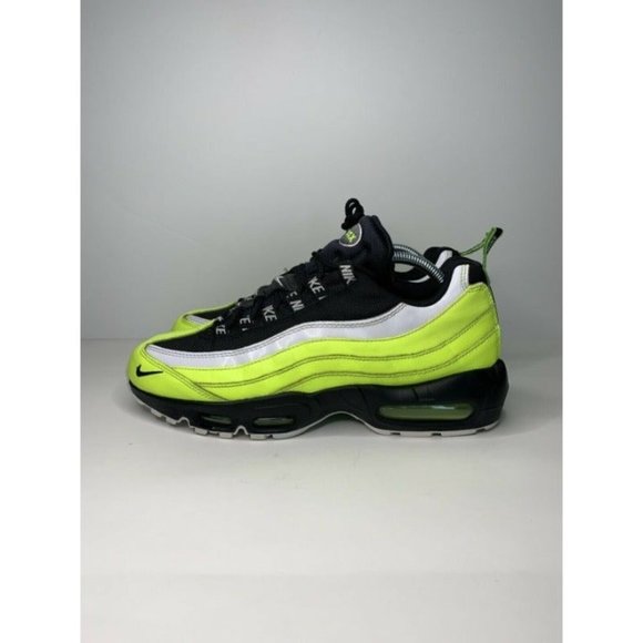 Nike Other - Men's Nike Air Max 95 Premium Reverse Volt Glow / Black 538416-701 Size 9 Neon